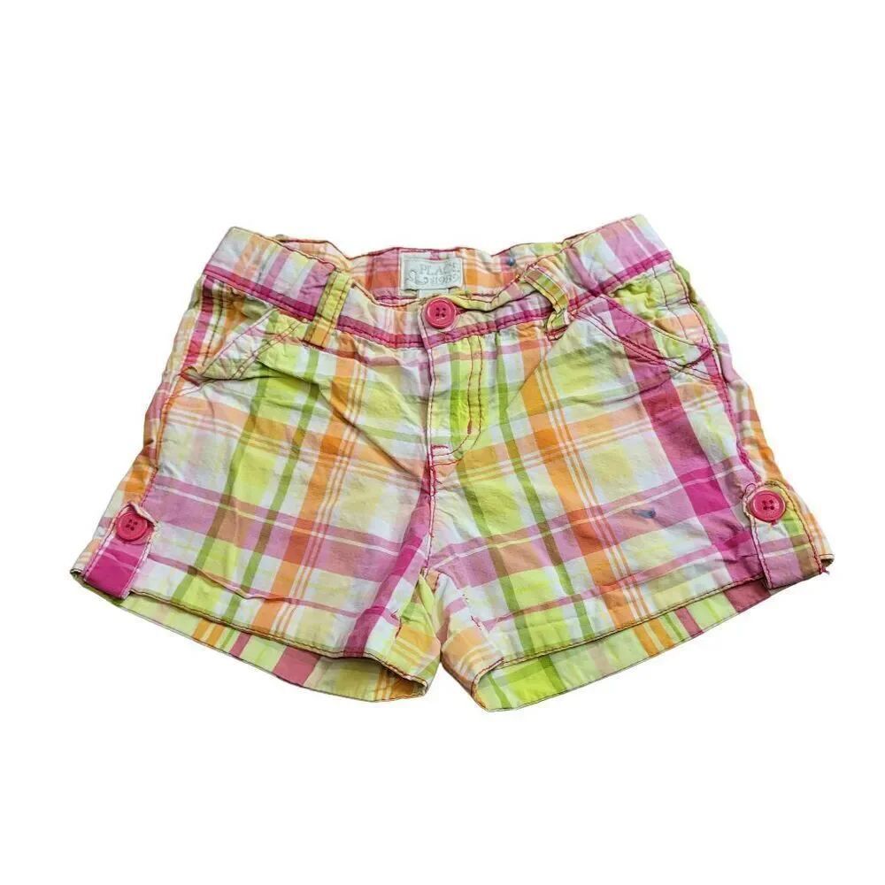 Children's Place plaid shorts 6